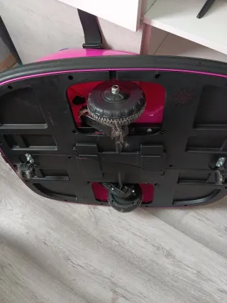Cochecito eléctrico infantil rosa