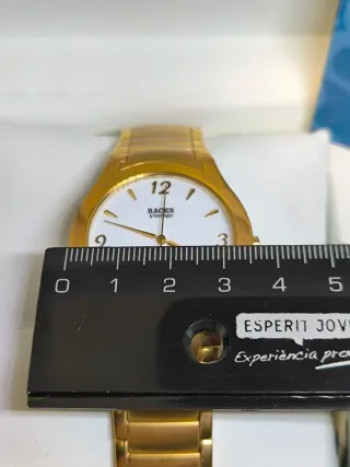Reloj Racer Caballero Dorado