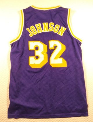 Camiseta Lakers 32 Magic Johnson Adidas