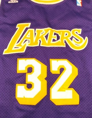 Camiseta Lakers 32 Magic Johnson Adidas