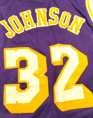 Camiseta Lakers 32 Magic Johnson Adidas