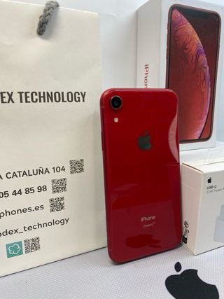 IPHONE XR ROJO 64 GB 91% BATERIA IMPOLUTO