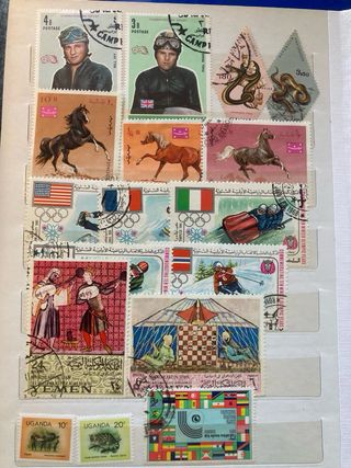 Lotto francobolli Tanzania Africa vari