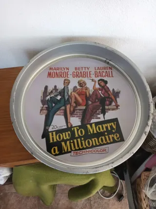 Bandeja metálica How To Marry a Millionaire