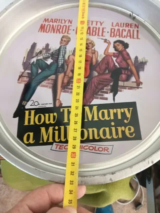 Bandeja metálica How To Marry a Millionaire