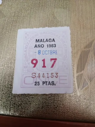 Cupones Antiguos Once 1969-1983