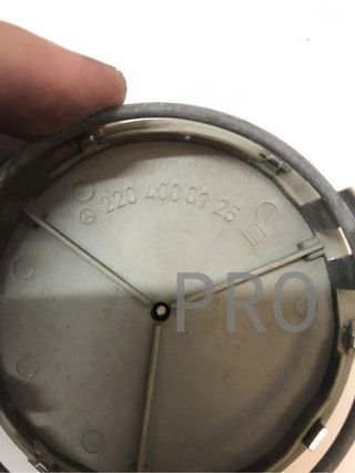 Juego tapas llanta mercedes