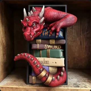 Book Nook Dragón Bebé