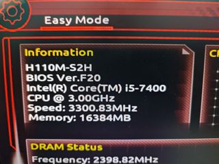 Placa Base Gigabyte H110M-S2H + Intel i5-7400