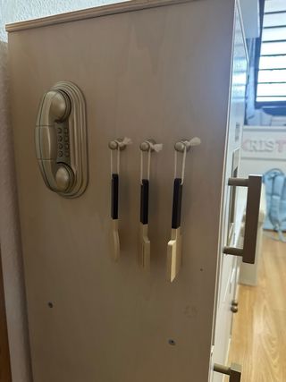 Cocina de juguete de madera