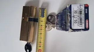 Bombín Cerradura ABUS E50 80mm. Nuevo.
