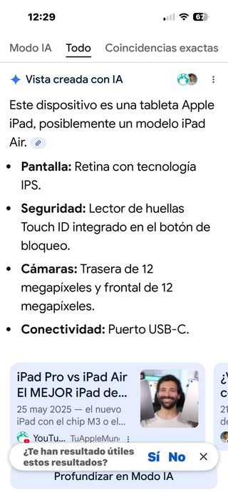 Apple iPad Negro