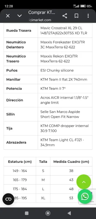 KTM Scarp MT Master Talla M 2025