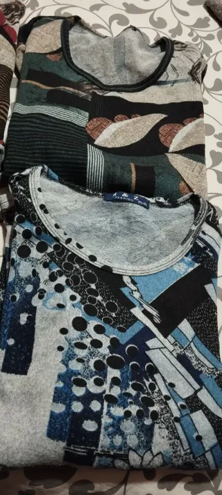 Lote 5 jerseys entretiempo Talla XL