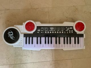 Teclado musical infantil