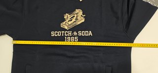 Sudadera Scotch & Soda azul marino S, M, L y XL