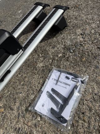 Barras techo + portaesquís THULE Audi Q5