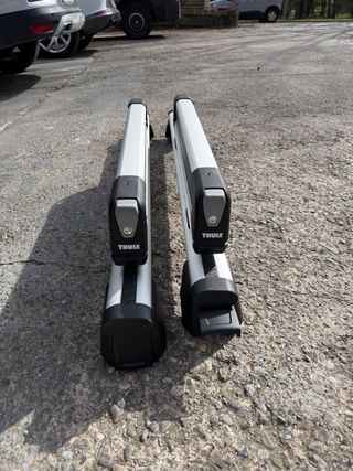 Barras techo + portaesquís THULE Audi Q5