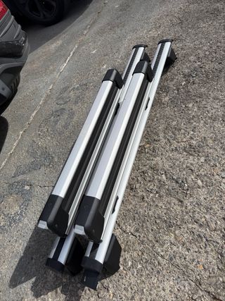 Barras techo + portaesquís THULE Audi Q5