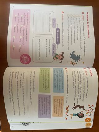 Libro de lengua de segundo de primaria ANDALUCÍA.