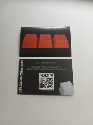 Teclas 3RGONOMICS Blancas