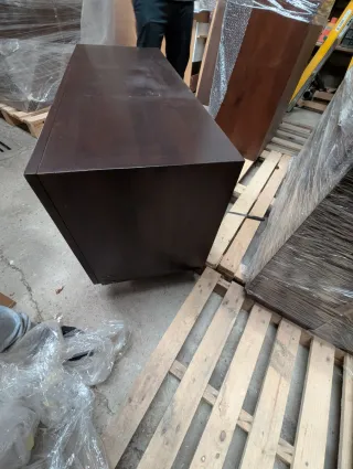 Mueble TV madera marrón