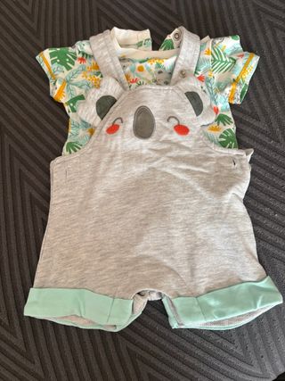 Conjunto bebé 3 meses koala y jungla marca tuc tuc