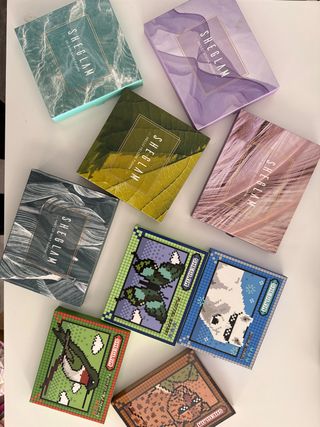Lote 9 Paletas Maquillaje SHEGLAM