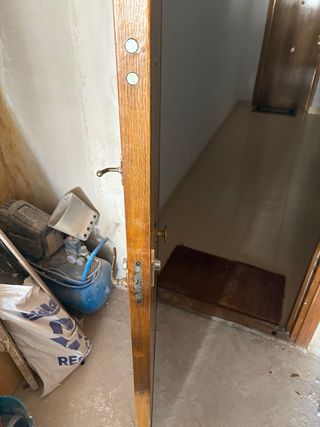 Puerta Acorazada Madera