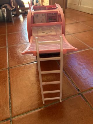 Caravana rosa Barbie