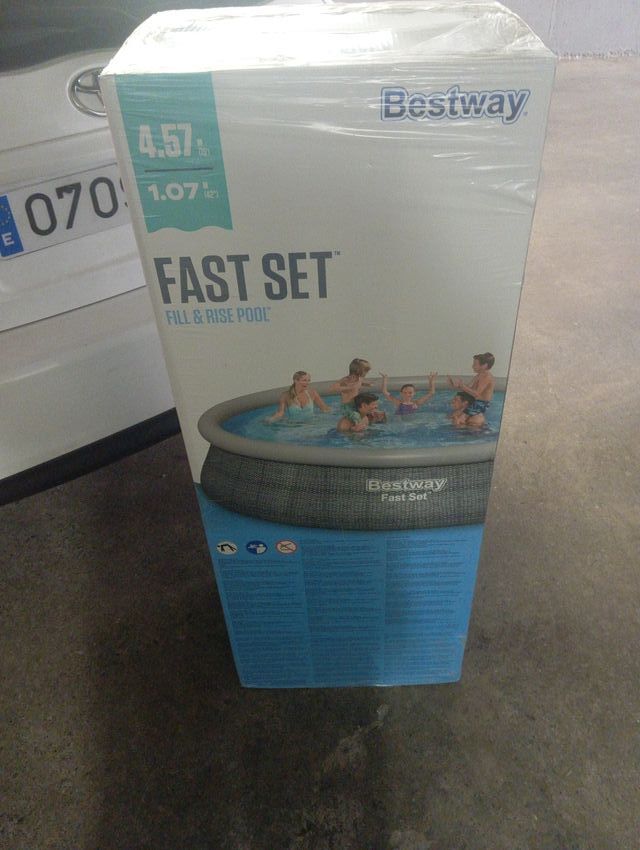 Piscina Bestway Fast Set 4.57m x 1.07m