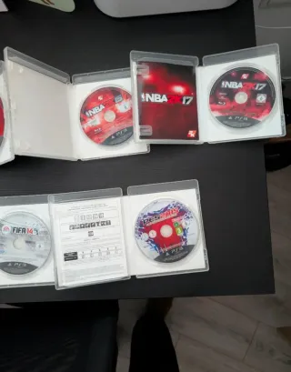 Pack 5 Juegos PS3: NBA 2K, FIFA 14, PES 2015