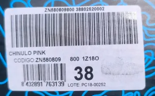 Deportivas J'hayber Rosa Palo