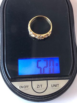 Anill Oro 18k Diamantes