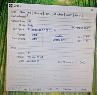 Scheda madre HP E203413 MS7957 / 793305-002 / DDR4