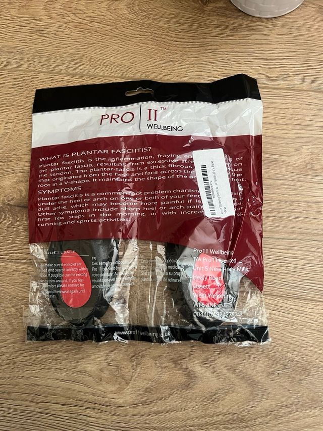 Plantillas Ortopédicas PRO 11 Talla 3/4