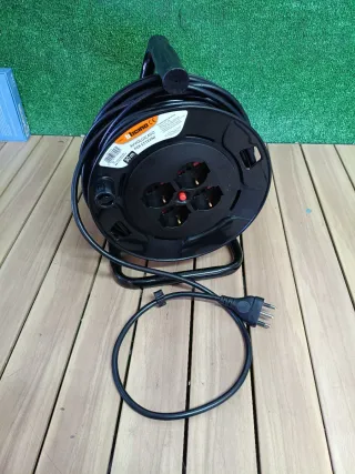 BTICINO Carrete de cable alargador eléctrico 30 M