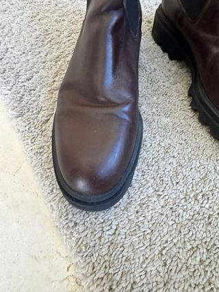 Botas track mujer marrones