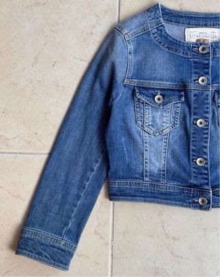 Giacca jeans corta Stradivarius donna