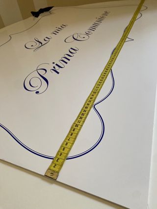 Cartellone La mia prima comunione