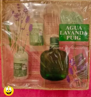 Pack Colonia Agua Lavanda Puig 200 ml NUEVO
