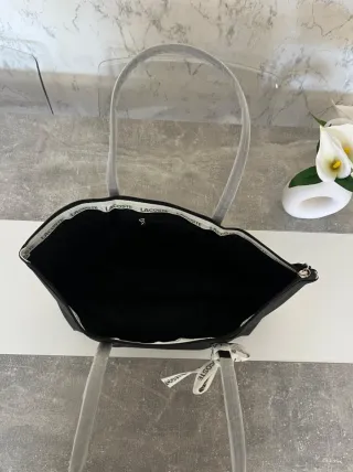 Bolso Lacoste mujer L.12.12 Tote Negro