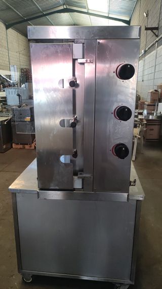 Asador de pollos profesional 3 barras