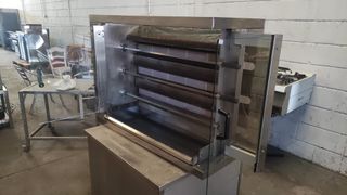 Asador de pollos profesional 3 barras