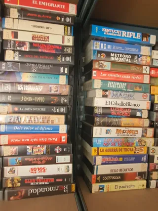 Lote 6 Películas VHS (Español)