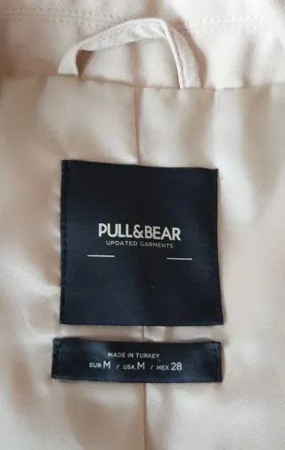 AMERICANA/BLAZER de PULL & BEAR color BEIGE