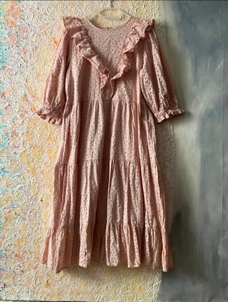 Abito leggero Sangallo Roso antico ,beige Taglia L