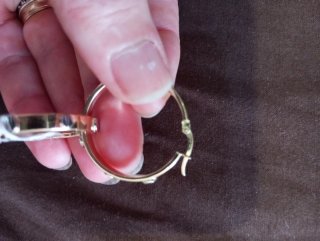 Pendientes Aro Oro 14 k