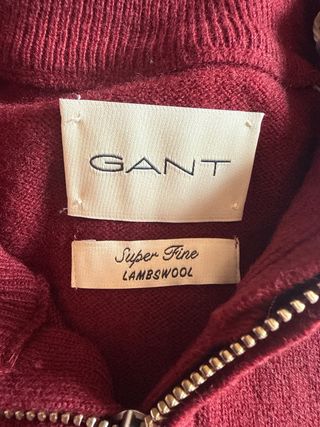 Chaqueta Gant Roja Cremallera