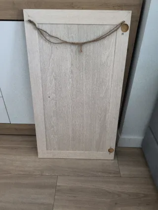 Espejo decorativo en madera y cristal
